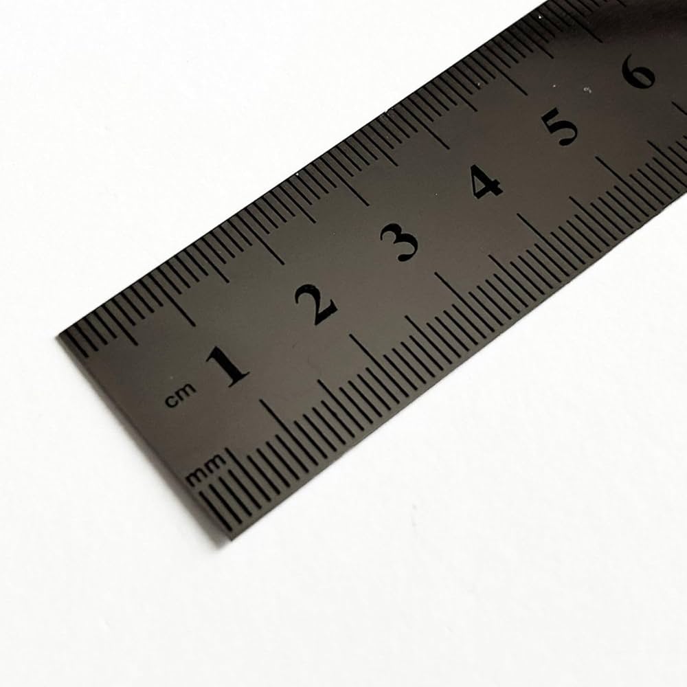Amazon.co.jp: haoa 金尺 直尺 定規 20cm 30cm 金属定規 両面